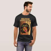 T-shirt Healthcare Administrators Afro African Black Histo (Devant entier)