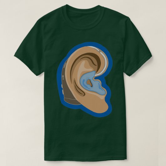 T-shirt Hearing Aid 5 (Design devant)