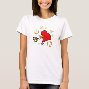 T-shirt Heart and Arrow Valentine's Day