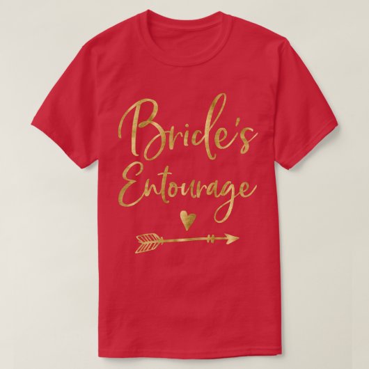 T-shirt Heart Arrow Dark Yellow (Design devant)