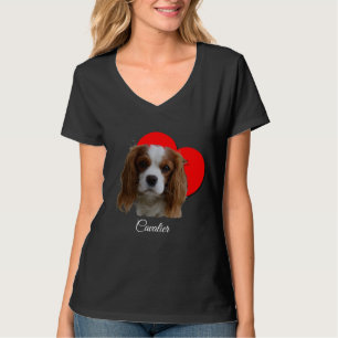 T-shirt Heart Blenheim Cavalier King Charles Spaniel Love 