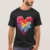 T-shirt "Heart Connection" - Portez l'obligation q (Devant)