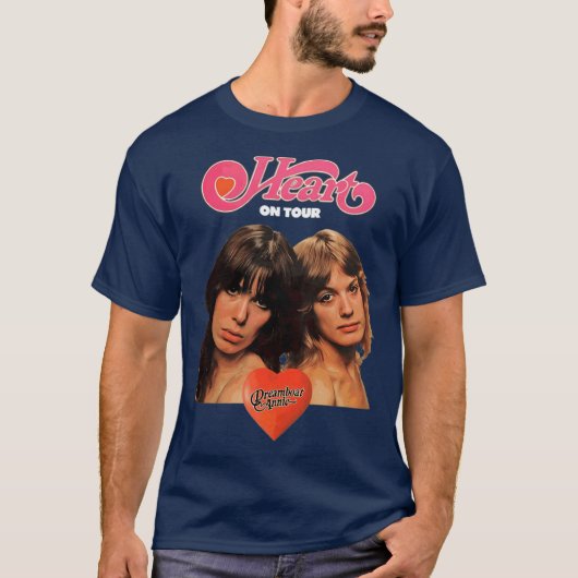 T-shirt Heart Dreamboat Annie (Devant)