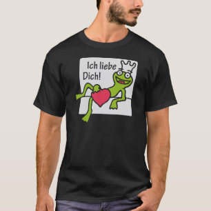 T-shirt heart frog