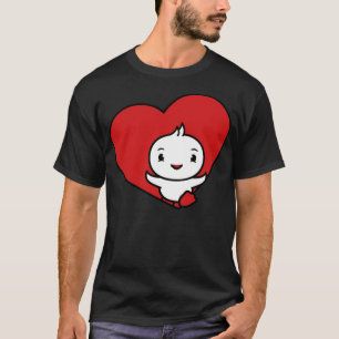 T-shirt Heart love in love cute cute petit bébé