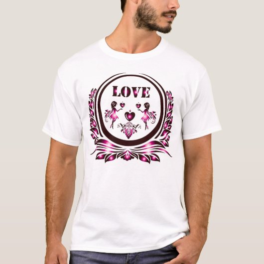 T-shirt Heart Lover Shirt (Devant)
