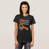 T-shirt Heart MS Multiple Sclerosis Awareness March We Wea (Devant entier)