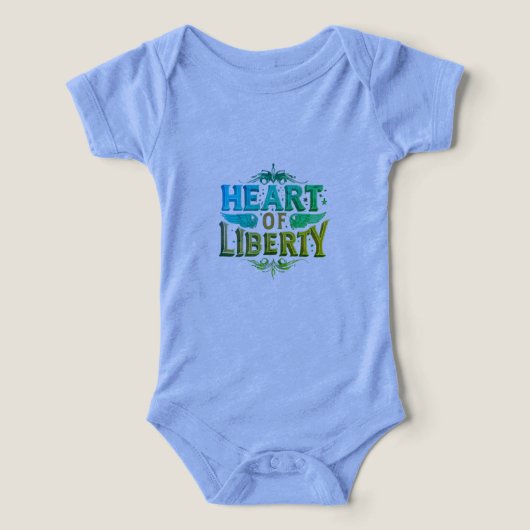 T-shirt Heart of Liberty (Design Recto)