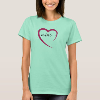 T-shirt Heart pour dames