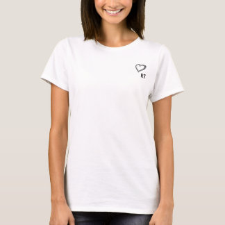 T-shirt heart_silver_bk, droite