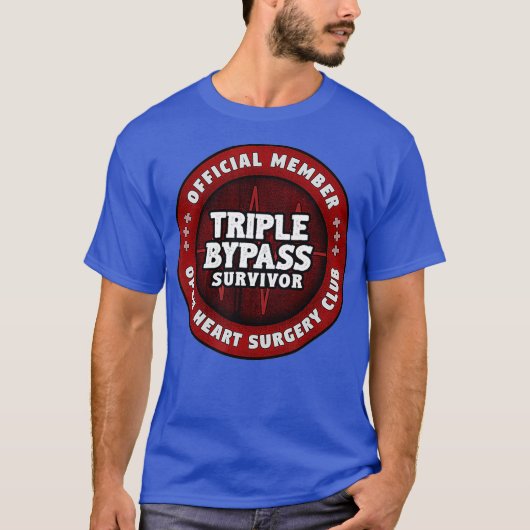 T-shirt Heart Surgery Recovery Gift For Triple Bypass (Devant)