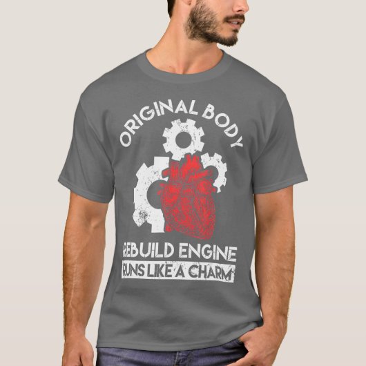 T-shirt Heart Surgery Survivor Bypass Recovery Get Well (Devant)