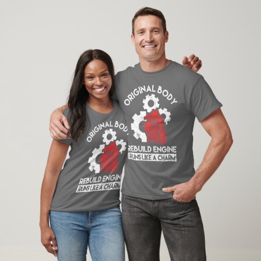 T-shirt Heart Surgery Survivor Bypass Recovery Get Well (Unisexe)