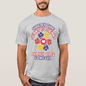 T-shirt Heart To Heart - Family Vibes Forever (Devant)
