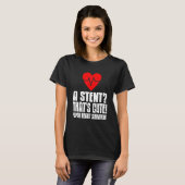 T-shirt Heart Transplan Survivor Design for Post Attack Re (Devant entier)