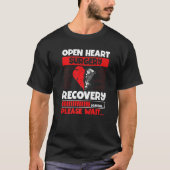 T-shirt Heart Transplant Survivor Heart Bypass Open Heart (Devant)