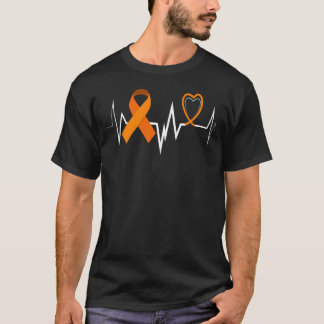T-shirt Heartbeat Products Leukemia Ribbon Leukemia retro
