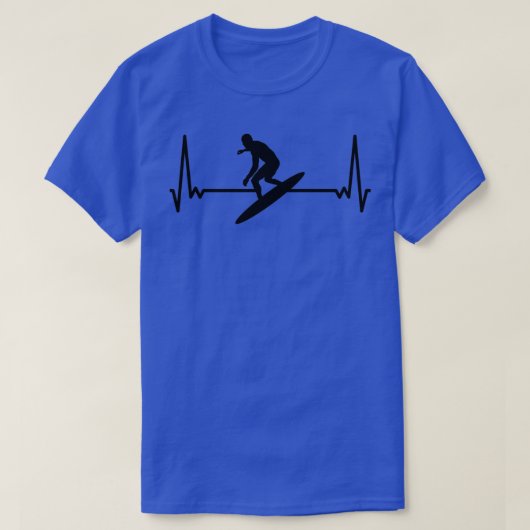 T-shirt Heartbeat Surfing 9 (Design devant)