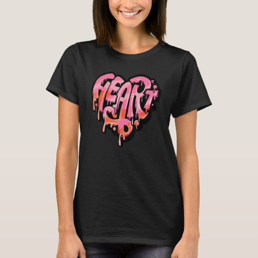 T-shirt Heartbreak & Lost Love GS Pinksicle 5s Matching (Devant)