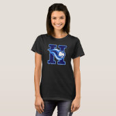T-shirt Heat Baseball Bleu foncé H (Devant entier)