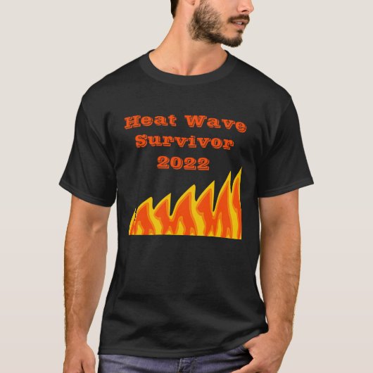 T-shirt Heat Wave Survivor 20212 (Devant)