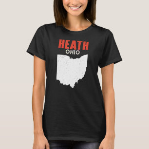 T-shirt Heath Ohio USA State America Travel Ohioan