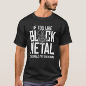 T-shirt Heavy metal (Devant)