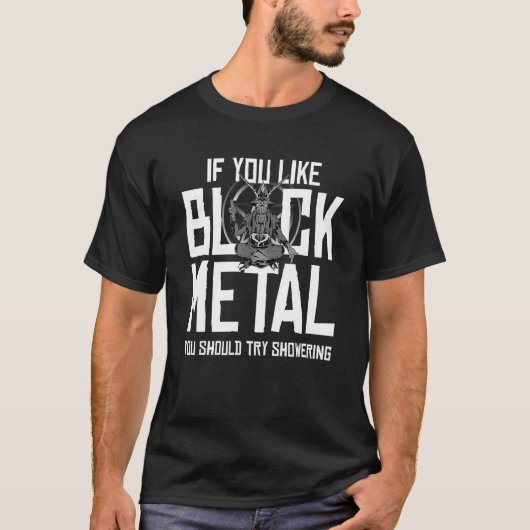 T-shirt Heavy metal (Devant)