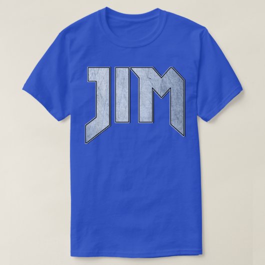 T-shirt Heavy metal Jim (Design devant)