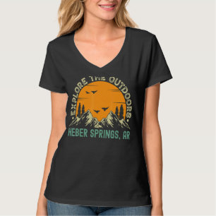 T-shirt Heber Springs Arkansas Explorez L'Extérieur