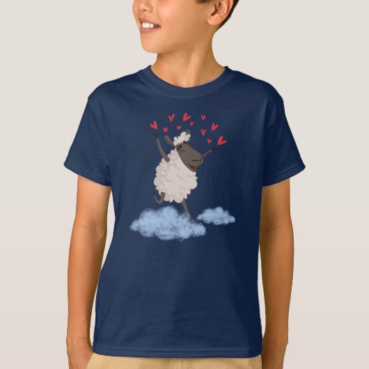 T-shirt Hébergement dans l'amour (Devant)