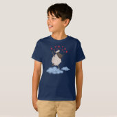 T-shirt Hébergement dans l'amour (Devant entier)