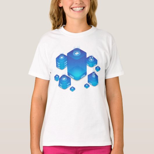 T-shirt Hébergement dans le cloud (Devant)