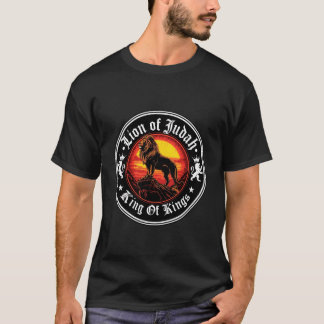 T-shirt Hébreu Israélite YHWH Lion de Juda Yahweh Rastafa