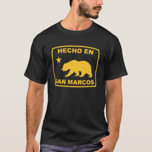 T-shirt Hecho en San Marcus California Republic Pacific Co