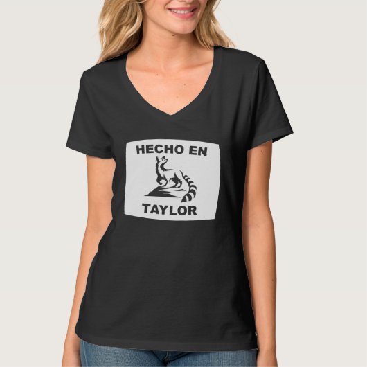 T-shirt Hecho en Taylor Arizona Ringtail State Animal (Devant)