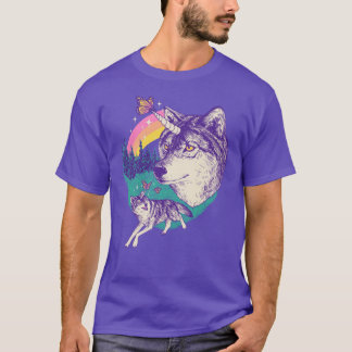 T-shirt Heckin Wolfcorns vintage friends