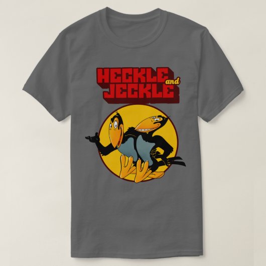 T-shirt Heckle et Jeckle (Design devant)