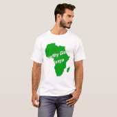 T-shirt Hectogramme de vert de l'Afrique (Devant entier)