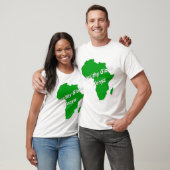 T-shirt Hectogramme de vert de l'Afrique (Unisexe)
