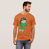 T-shirt Hedgehog Darts Dart (Devant entier)