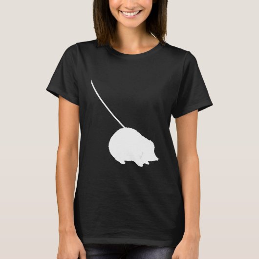 T-shirt Hedgehog on a Leash Cute Pet Animal (Devant)