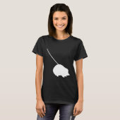 T-shirt Hedgehog on a Leash Cute Pet Animal (Devant entier)