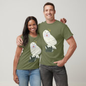 T-shirt Hedwig With Letter Whimsical Drawing (Unisexe)