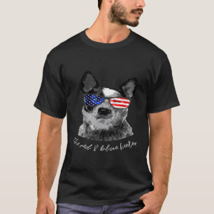 T-shirt Heeler Australian Cattle Dog I États-Unis I Animal