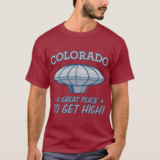 T-shirt heene le Colorado de faucon de garçon de ballon