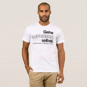 T-shirt Hegel T (Devant entier)