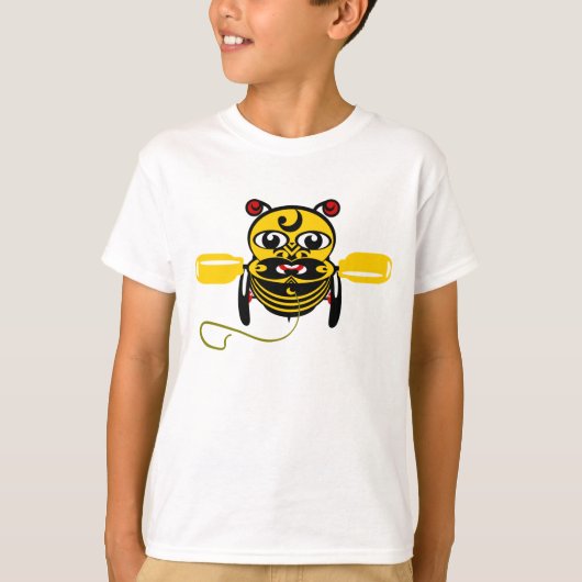 T-shirt Hei Tiki Bee Toy Kiwiana (Devant)