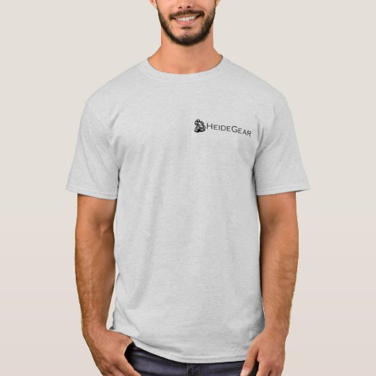 T-shirt Heidegger pense que vous êtes un outil (Devant)