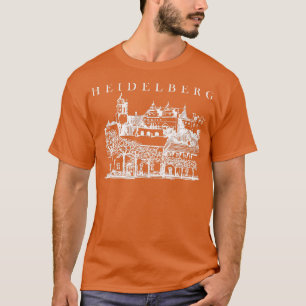 T-shirt Heidelberg Allemagne Voyager Heidelberg Voyager Ge